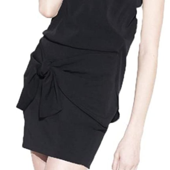 NEW $595 BLACK Theory Theyskins "Dinta" Wool/Silk Sleeveless Dress 4 Small - Picture 3 of 12